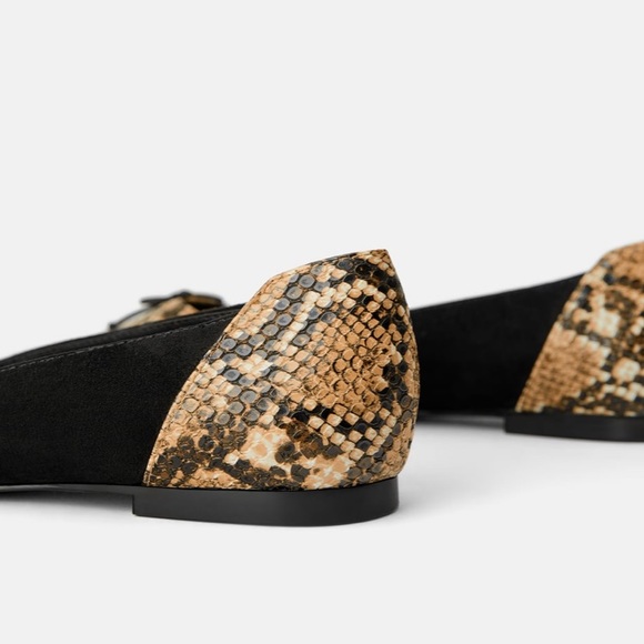 Zara Shoes Nwt Zara Ballet Flats With Bow Poshmark